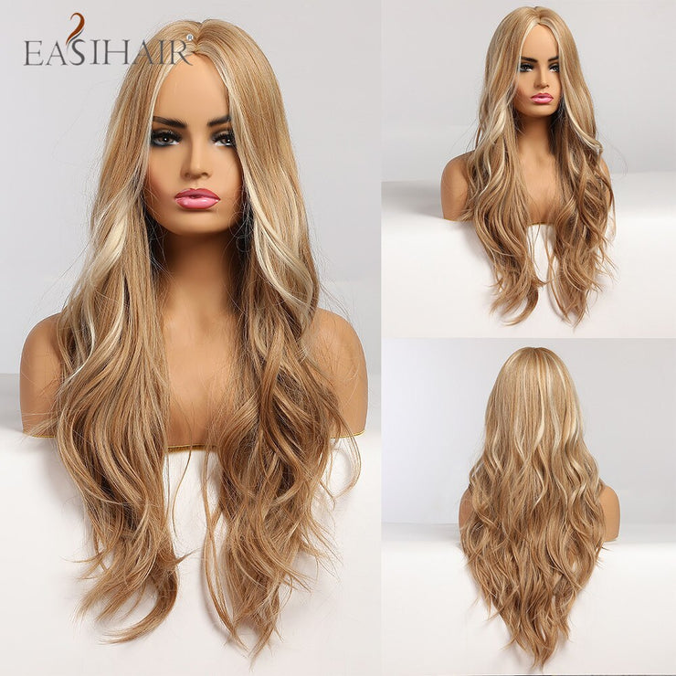 EASIHAIR Wavy Heat Resistant Synthetic Wigs