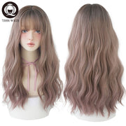 Long Wavy Synthetic Wigs Heat Resistant