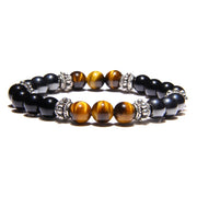 Natural Stone Tiger Eye Bead Bracelets