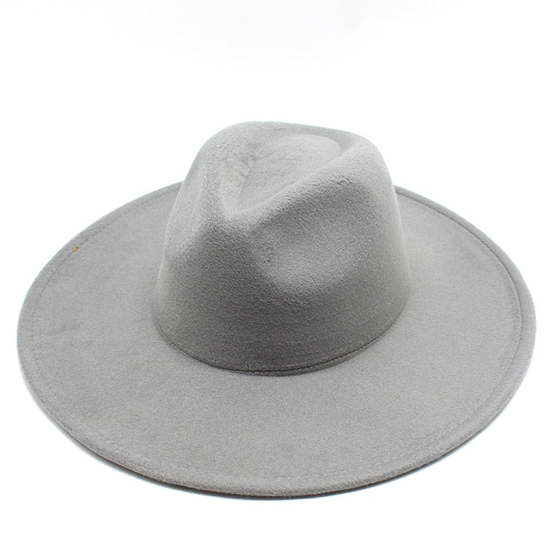 Wool Crushable Classical Wide Brim Fedora