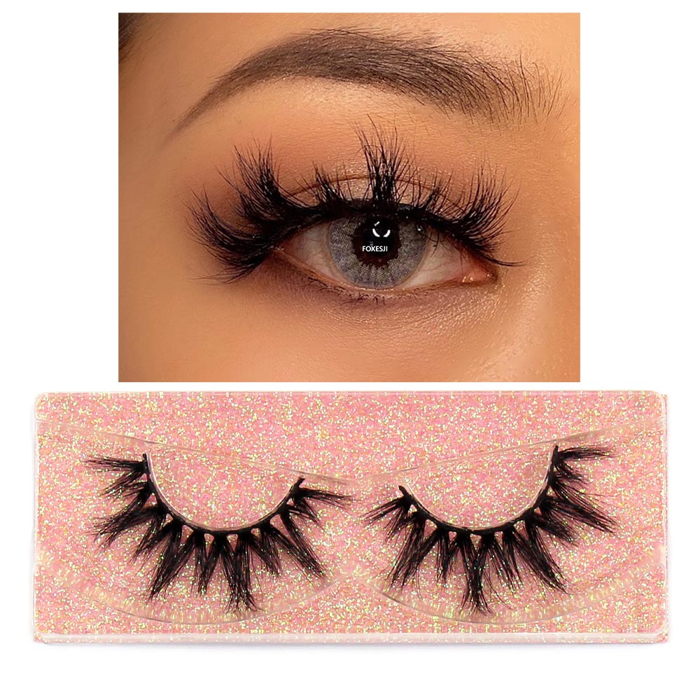 FOXESJI 3D Dramatic Mink Lashes