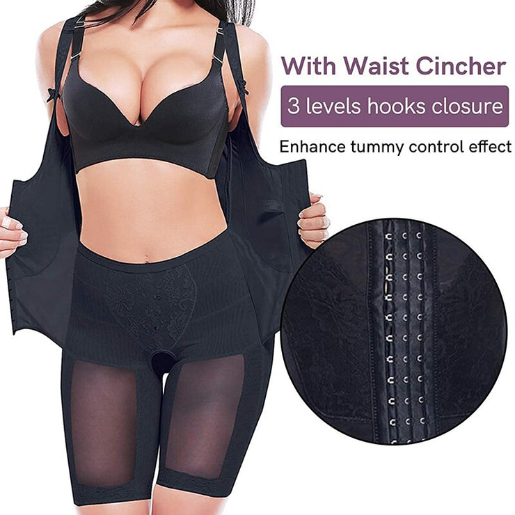 Mid-thigh Seamless Slimming Body Girdle