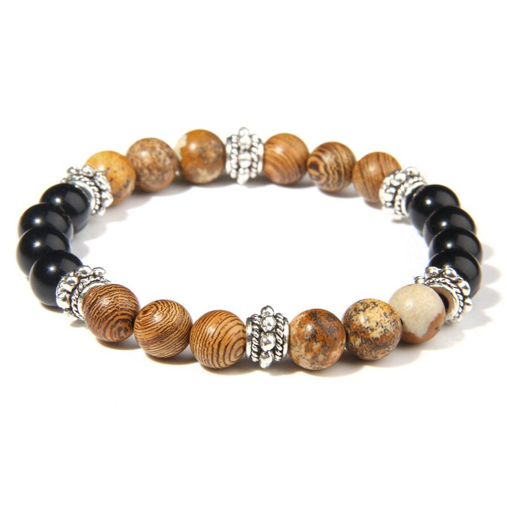 Natural Stone Tiger Eye Bead Bracelets