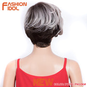 Short Wavy Heat Resistant Cosplay Synthetic Wigs