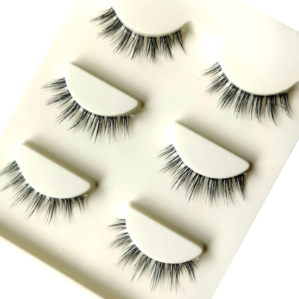 3D Mink Lashes Natural Short Full Strip