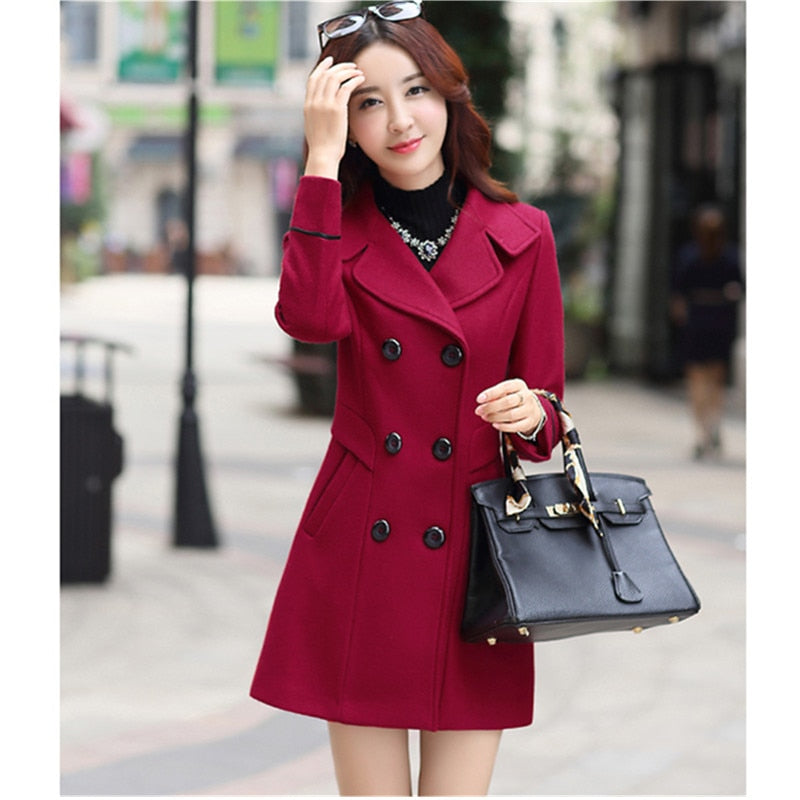 Medium Length Wool Jacket