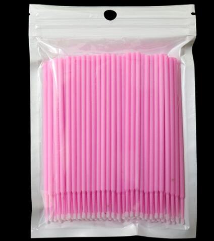 100pcs Disposable Micro Eyelash Brushes