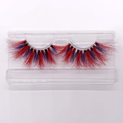 25mm 3D colorful mink lashes