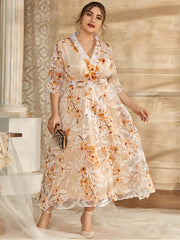 TOLEEN Floral Maxi Dress