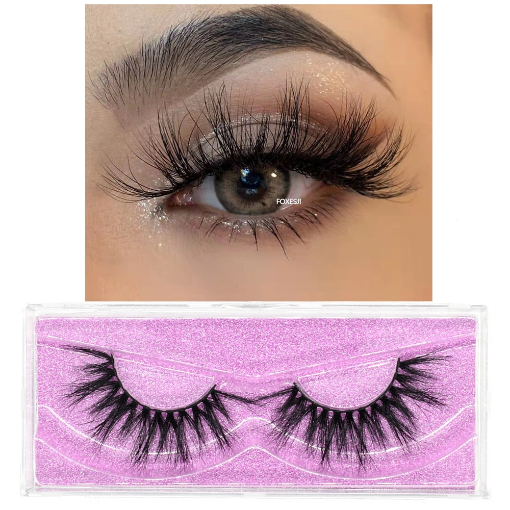 3D Mink Fluffy Thick Eyelashes