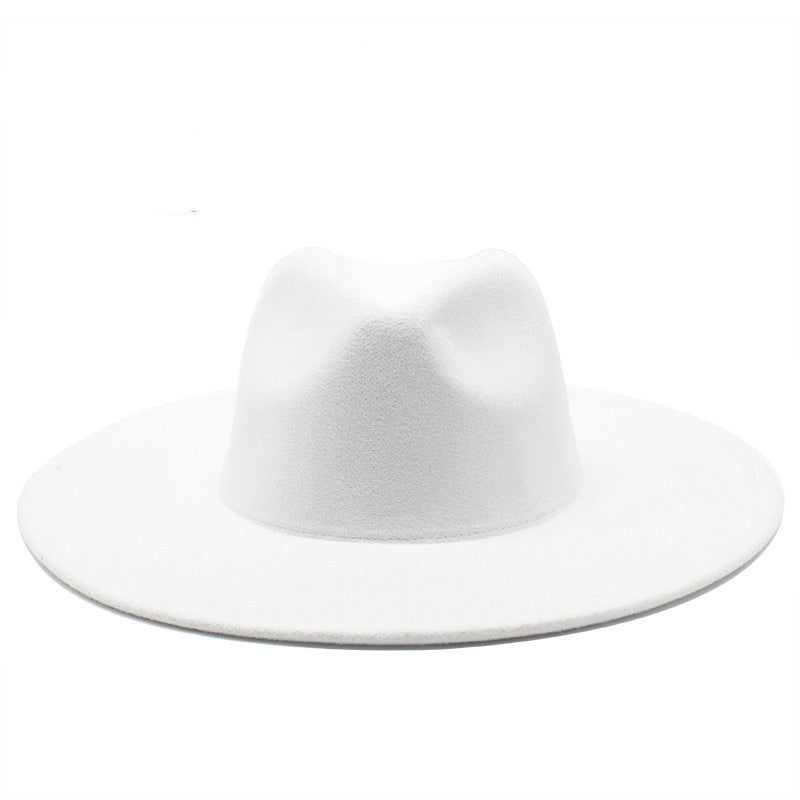 Wool Crushable Classical Wide Brim Fedora