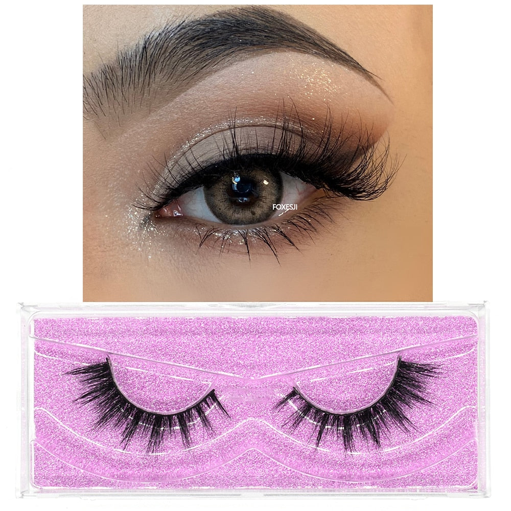 3D Mink Fluffy Thick Eyelashes