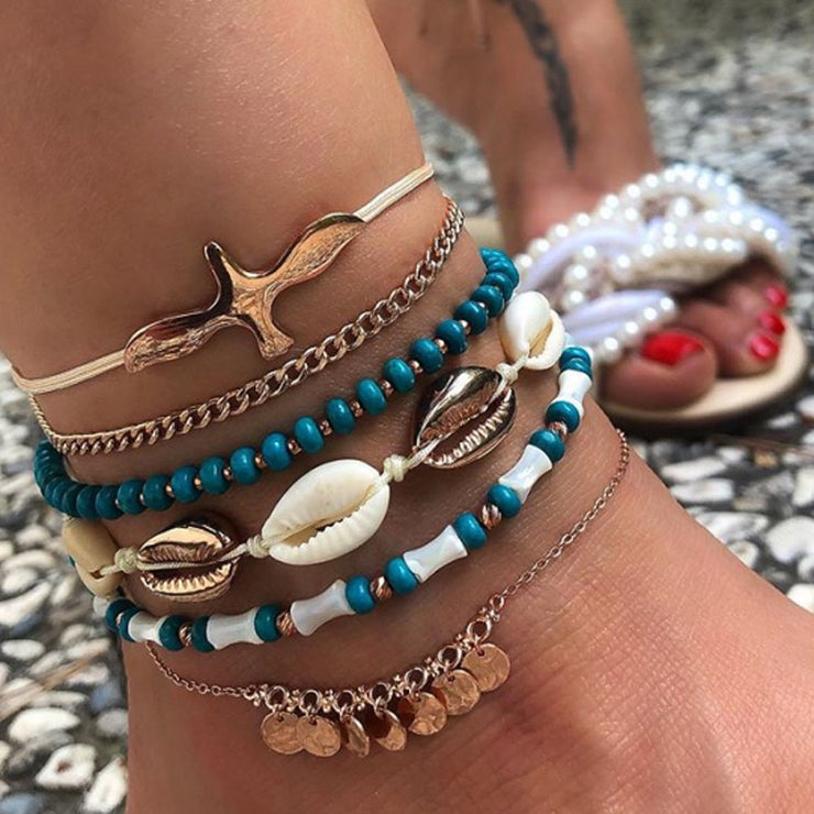 Boho Charm Ankle Bracelet