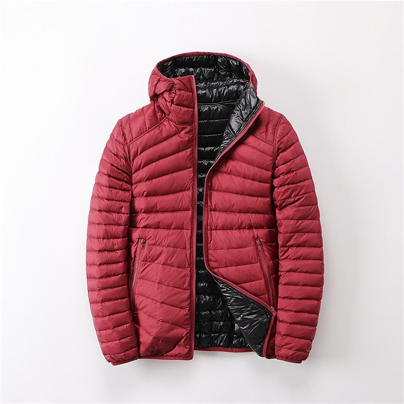 Reversible Down Feather Jacket