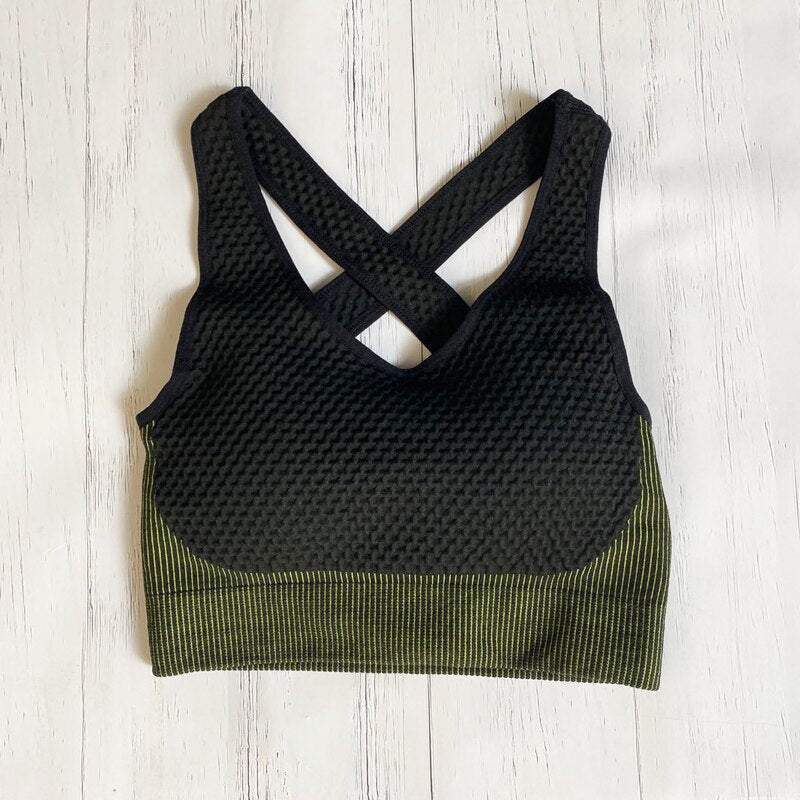 Sports Bra and High Waist Workout Suits