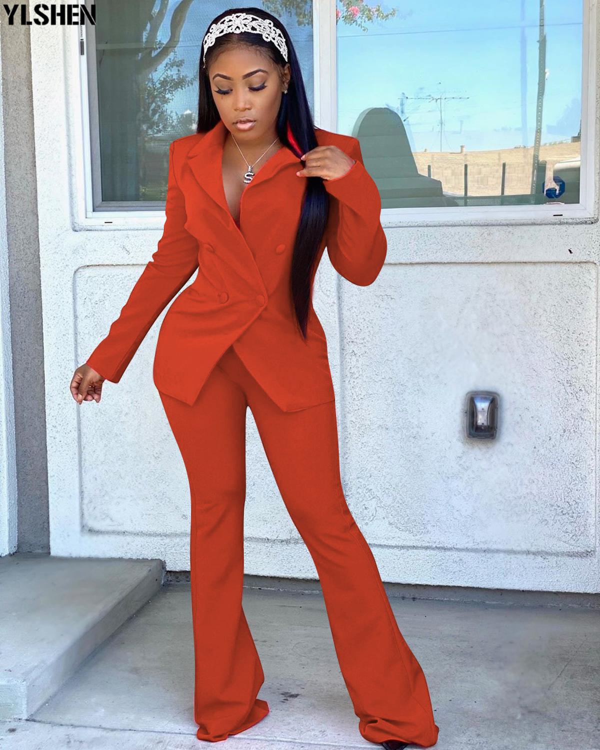 2 Piece Set Business Jacket& Pants Suits