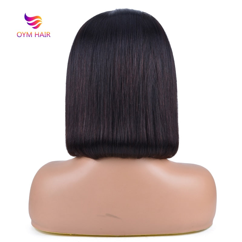 Straight Bob Headband Wig Human Hair