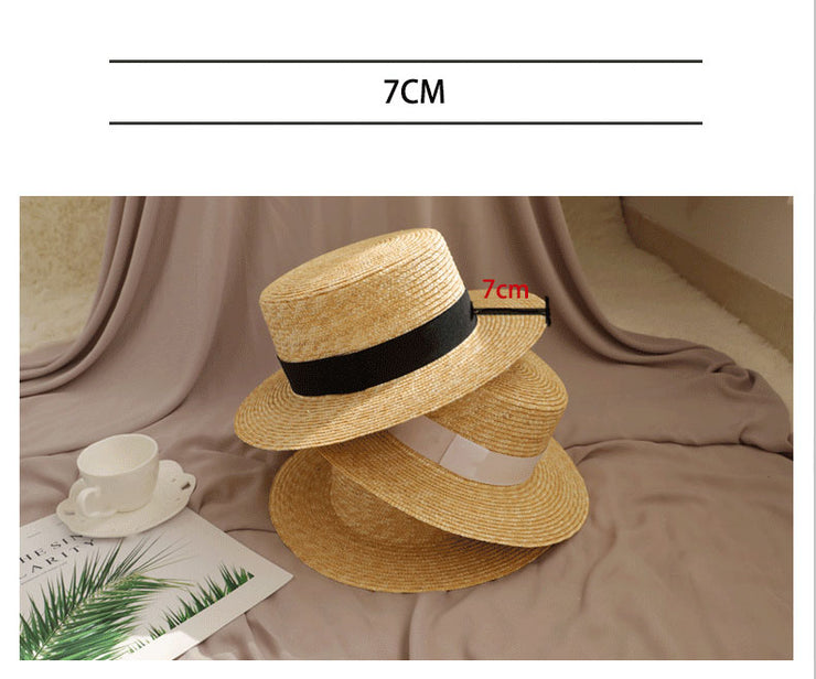 Panama Wide Brim Straw Hat