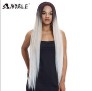 Noble Synthetic Straight Lace Front Wig