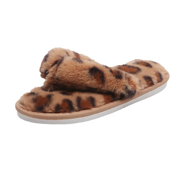 Faux Fur Slippers