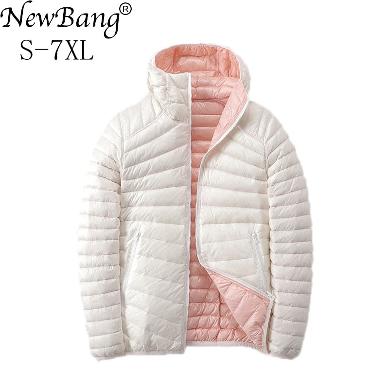 Reversible Down Feather Jacket