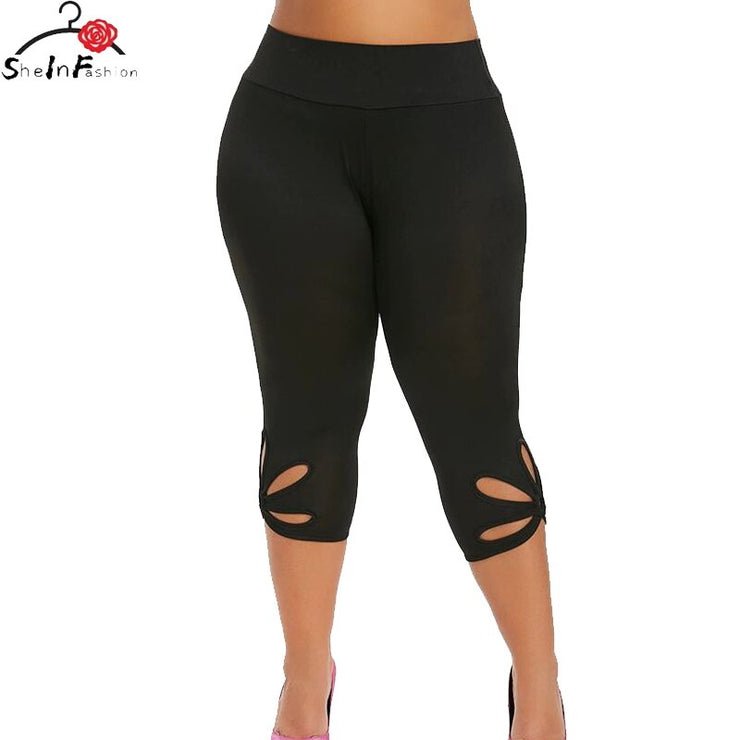 High Waist Elastic Leggings