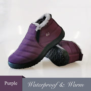 Flat Waterproof Snow Ankle Boots