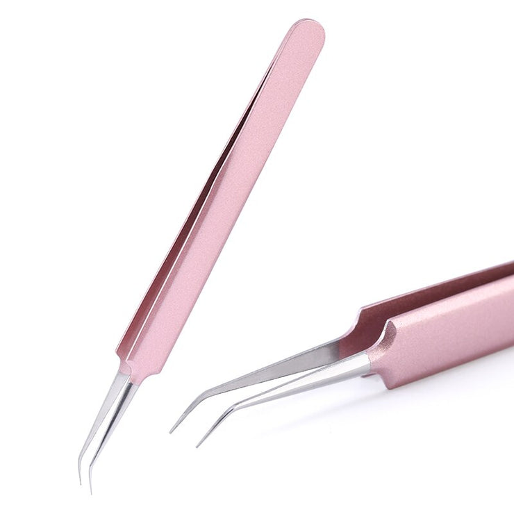 Stainless Steel Eyelashes Tweezers