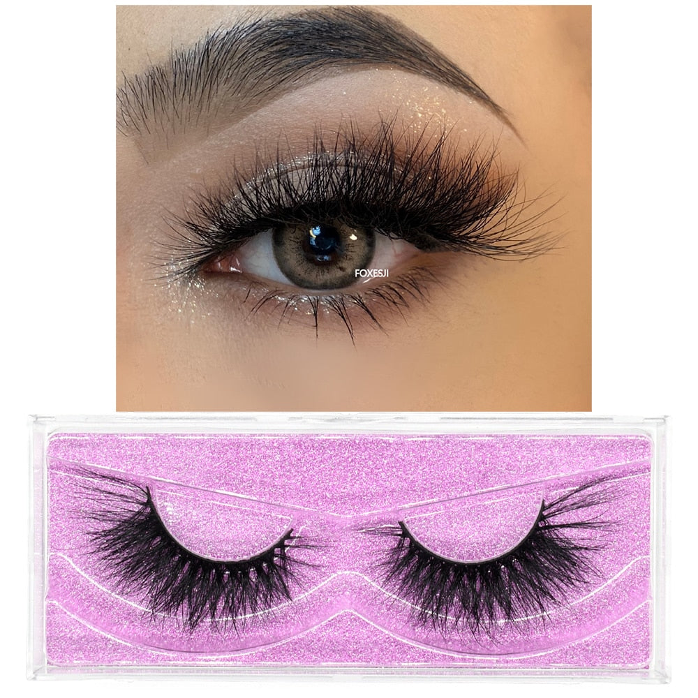 3D Mink Fluffy Thick Eyelashes