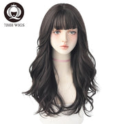 Long Wavy Synthetic Wigs Heat Resistant