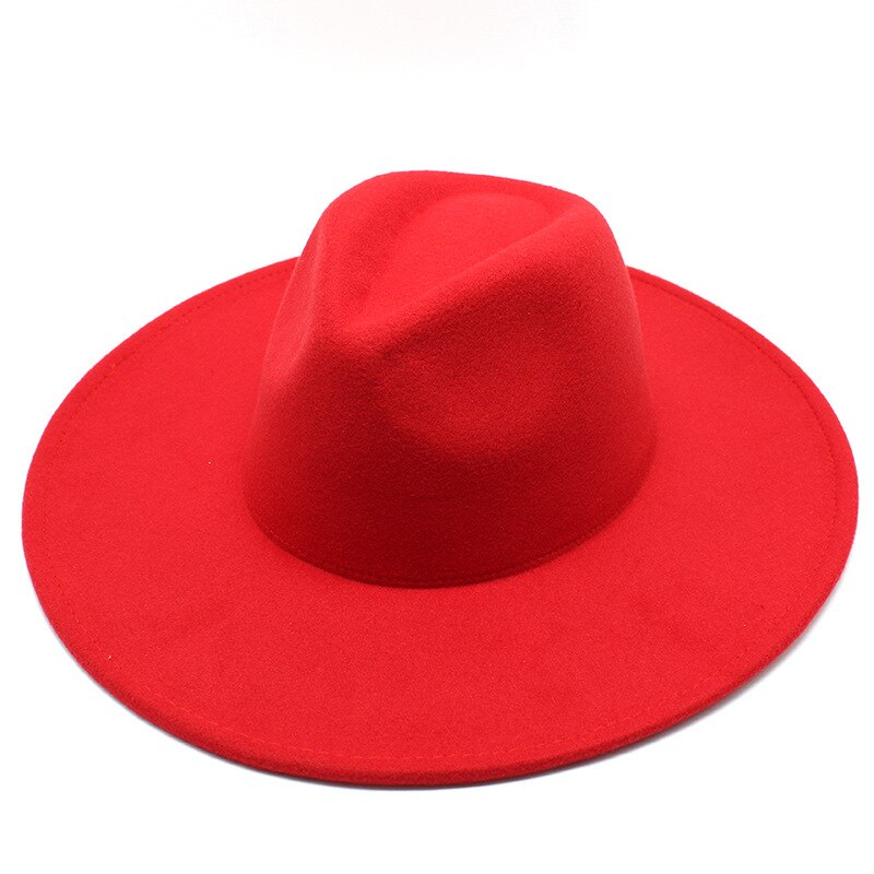 Wool Crushable Classical Wide Brim Fedora