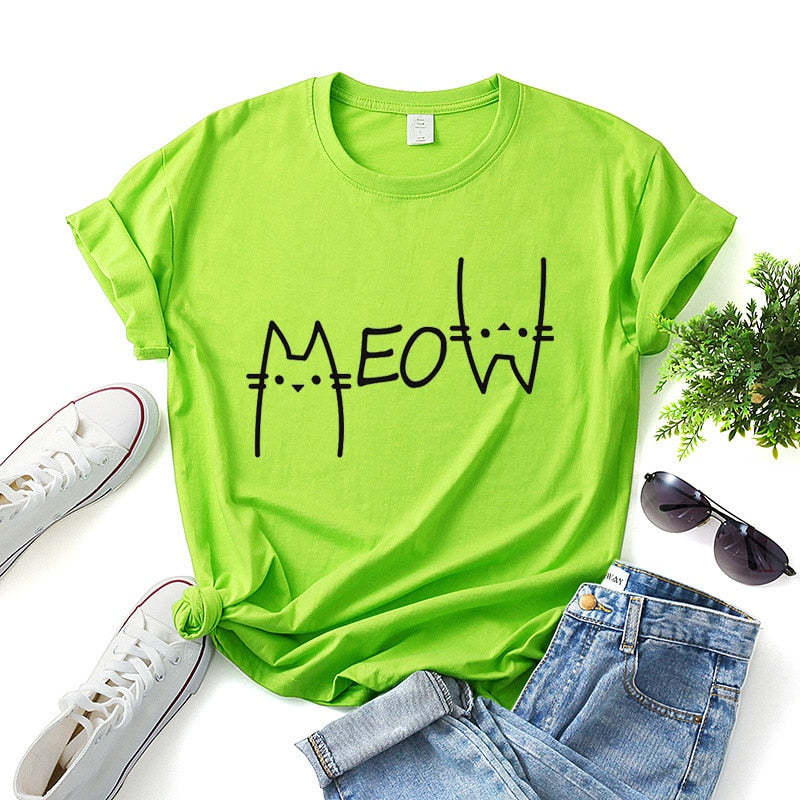 Funny Printed Cotton T-Shirts