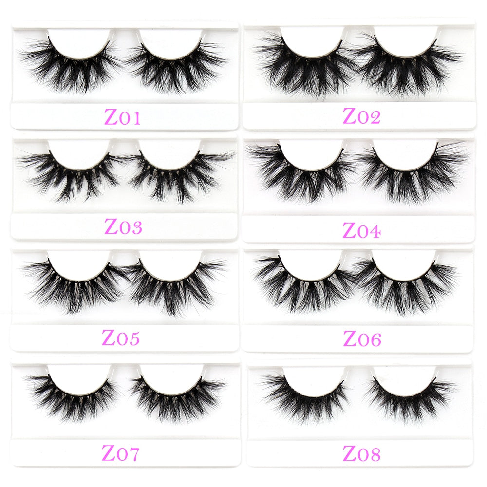 FOXESJI 3D Dramatic Mink Lashes