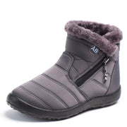 Plush Waterproof Ankle Boots