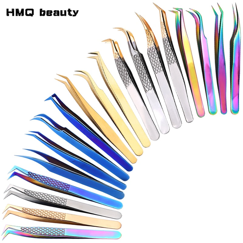 Stainless Steel Eyelashes Tweezers