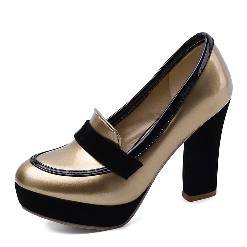 Gdgydh Genuine Leather Pumps