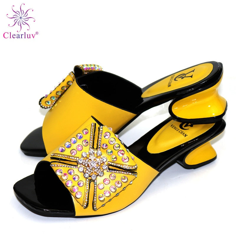 5cm Heel Decorative Sandal