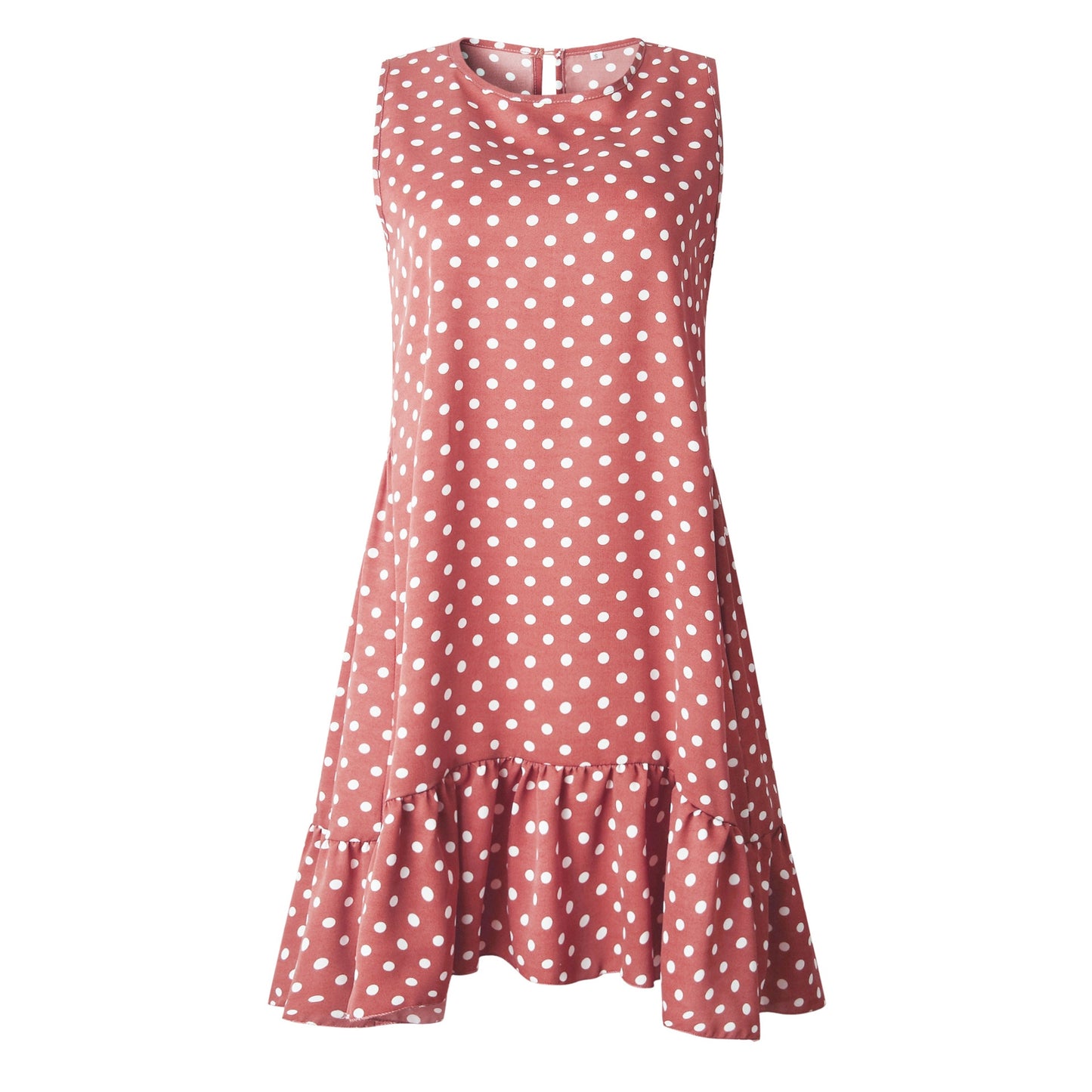 Polka Dot Mini Sundress Dress