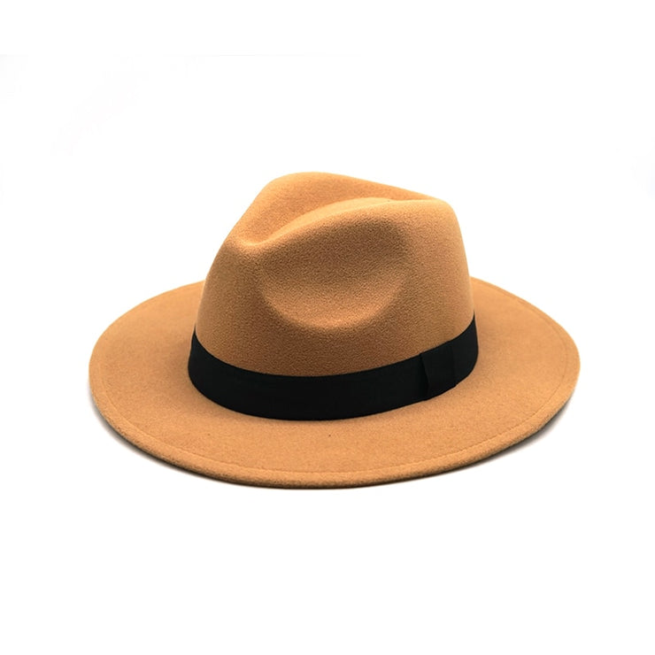 Wide Brim Godfather Fedora