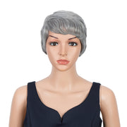 Short Remy Human Hair Wigs