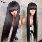 Straight Human Hair Wigs Glue less Brazilian