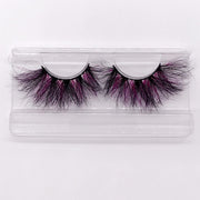 25mm 3D colorful mink lashes