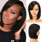 Short Bob Cut Lace Front Human Hair Wigs