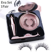 3D Mink Lashes Magnetic Liquid Eyeliner & Tweezer Set