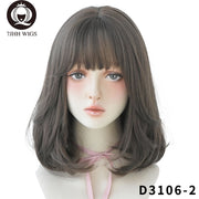 Synthetic Shoulder Length 14 Inch Wig