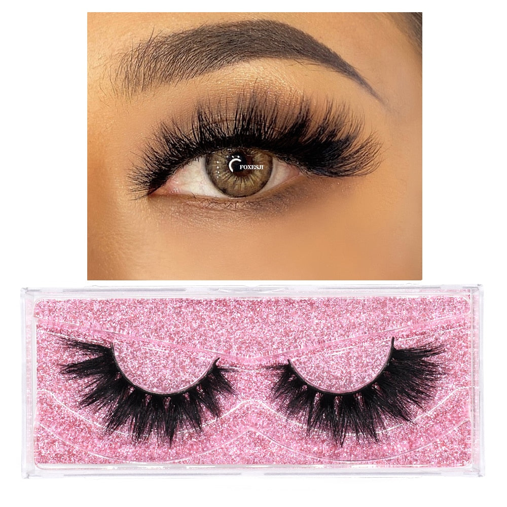 FOXESJI 3D Dramatic Mink Lashes