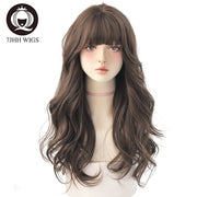 Long Wavy Synthetic Wigs Heat Resistant