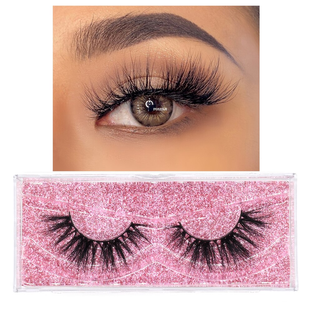 FOXESJI 3D Dramatic Mink Lashes