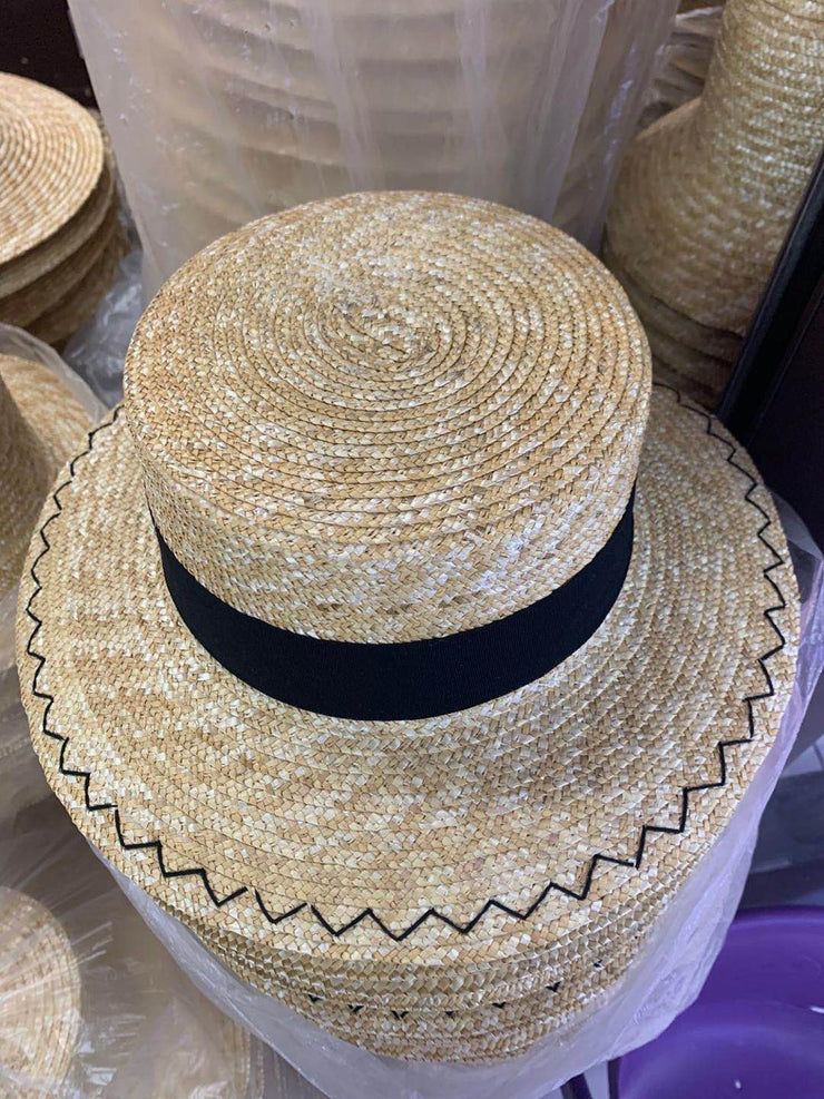 Panama Wide Brim Straw Hat