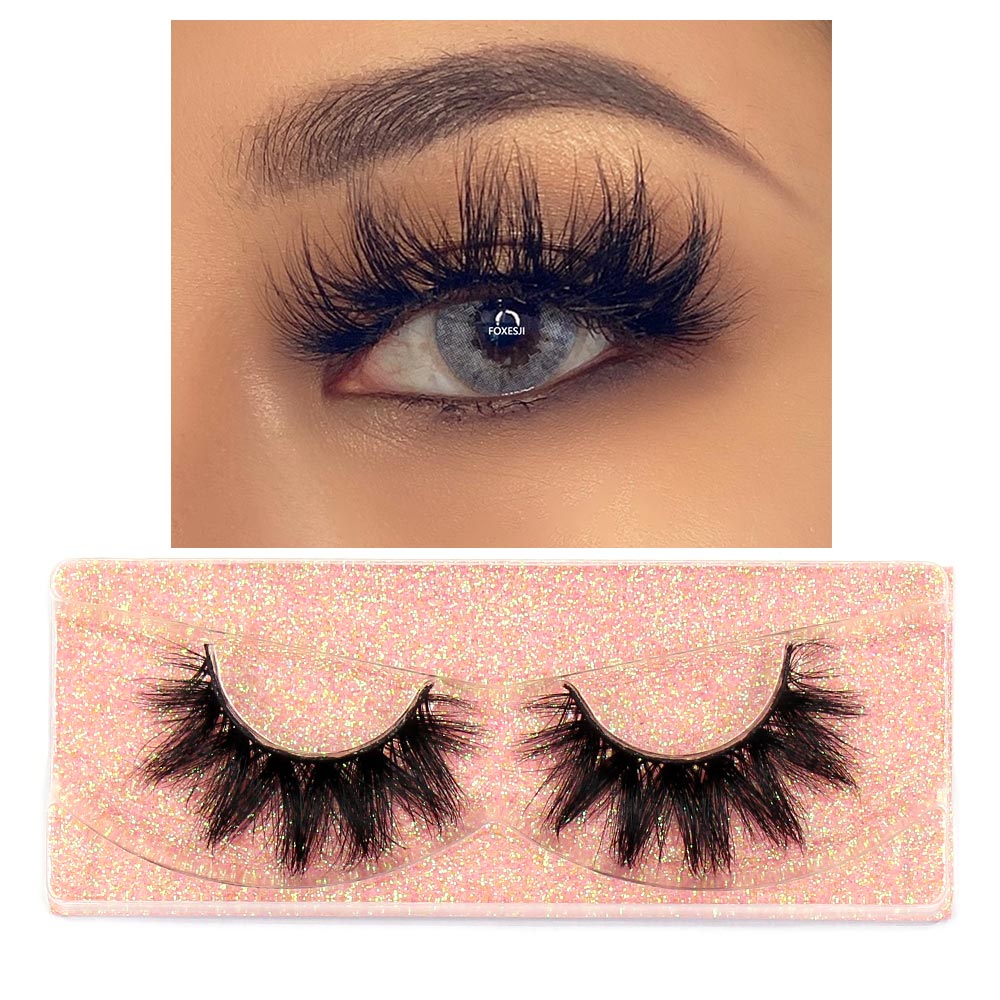 FOXESJI 3D Dramatic Mink Lashes